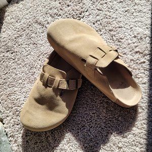 Leather Clogs